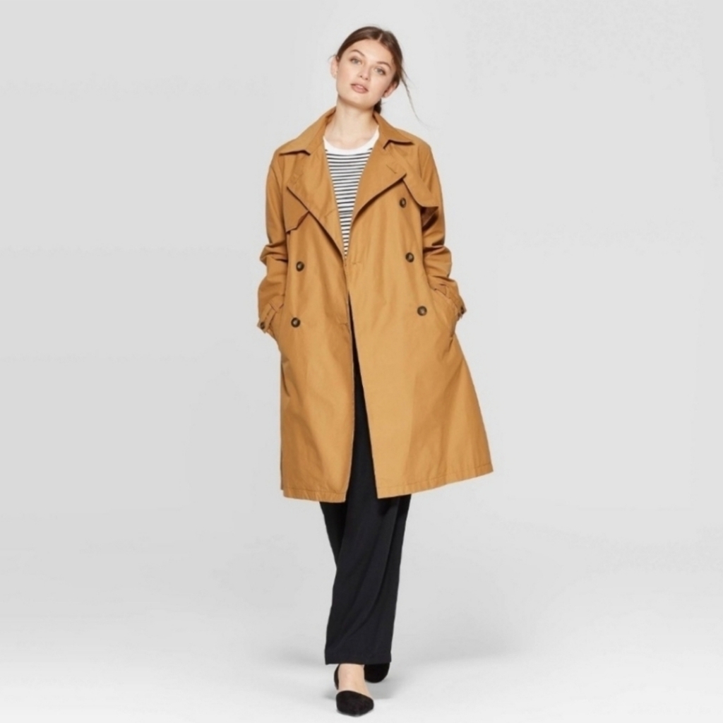 Nwot A New Day Water Resistant Trench Coat